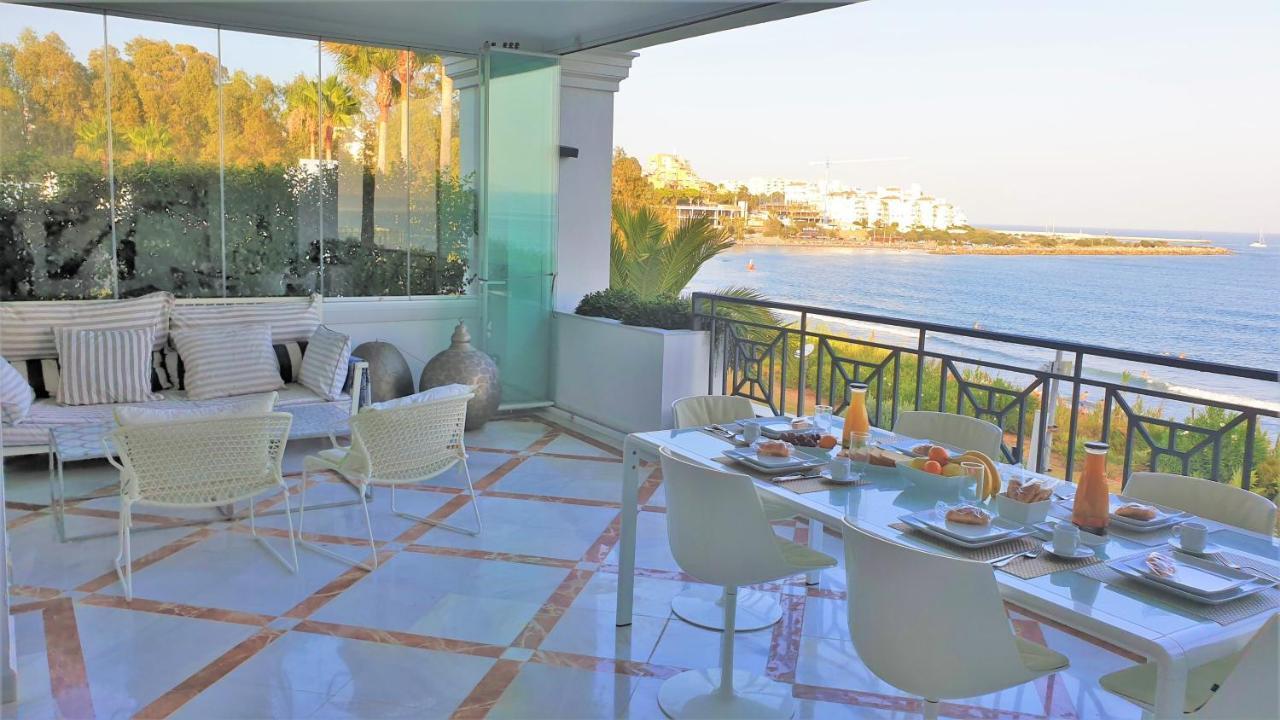 Luxury Apartment Frontal Beach In Doncella Beach Эстепона Экстерьер фото